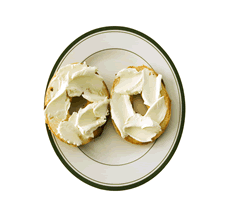 GF Bagel w/ Cream Cheese