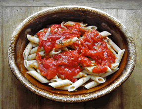 Pasta with Eggplant